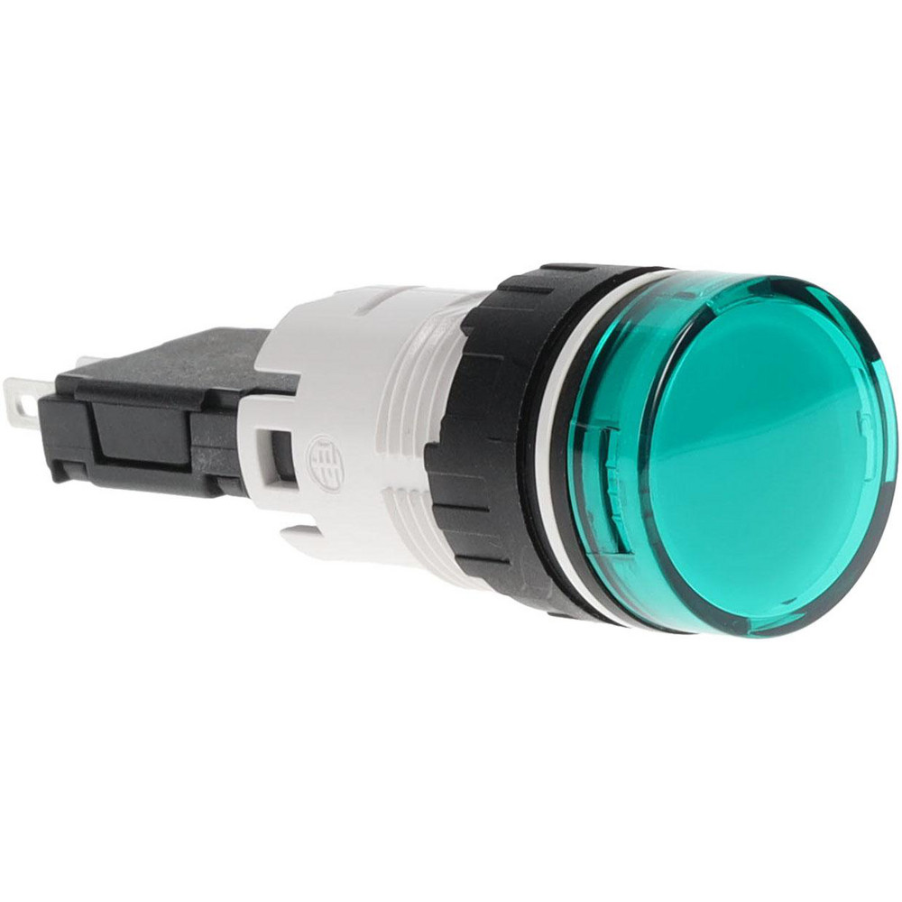 Schneider Electric 120 VAC/VDC Green Lens Incandescent & LED Pilot Light - 9001KP38DGS6G31