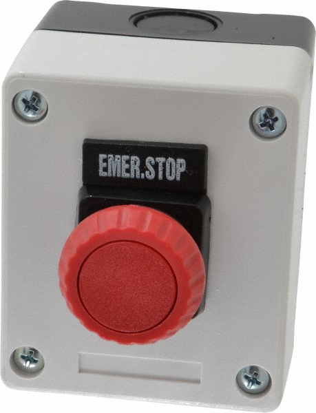 Woodhead Electrical Pendant Control Station: No On & Off NO/NC, No Legend - 5054-1