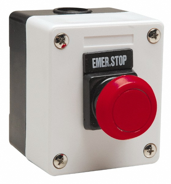 Woodhead Electrical Pendant Control Station: No On & Off NO/NC, No Legend - 5054-1