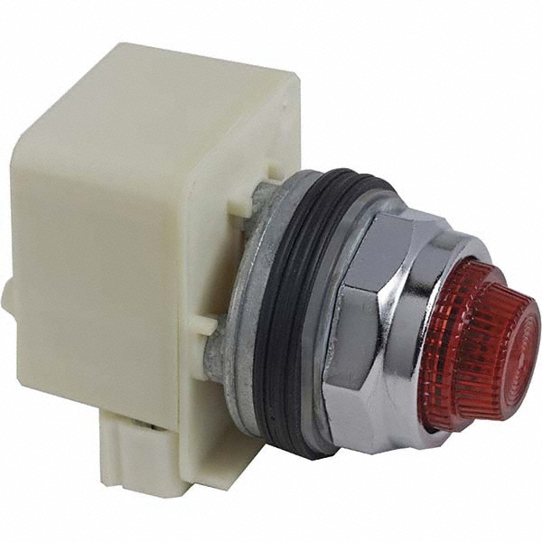 Schneider Electric 220-240 V Red Lens LED Pilot Light - 9001KP7LRR31