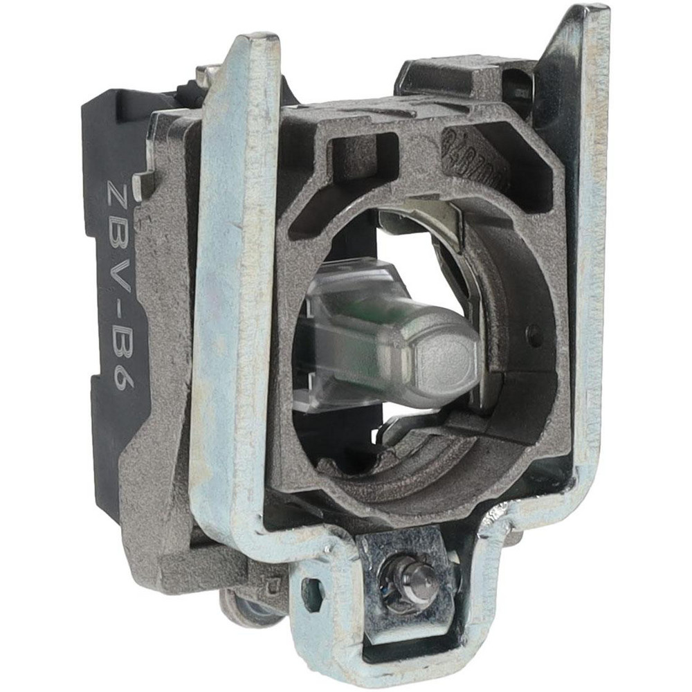 Schneider Electric 12 VAC/VDC at 50/60 Hz White Lens LED Indicating Light - ZB4BVJ1