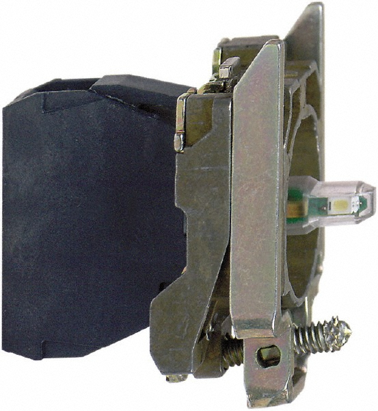 Schneider Electric 12 VAC/VDC at 50/60 Hz White Lens LED Indicating Light - ZB4BVJ1
