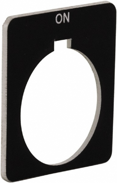 Schneider Electric Square, Plastic Legend Plate - Off-On - 9001KN144BP
