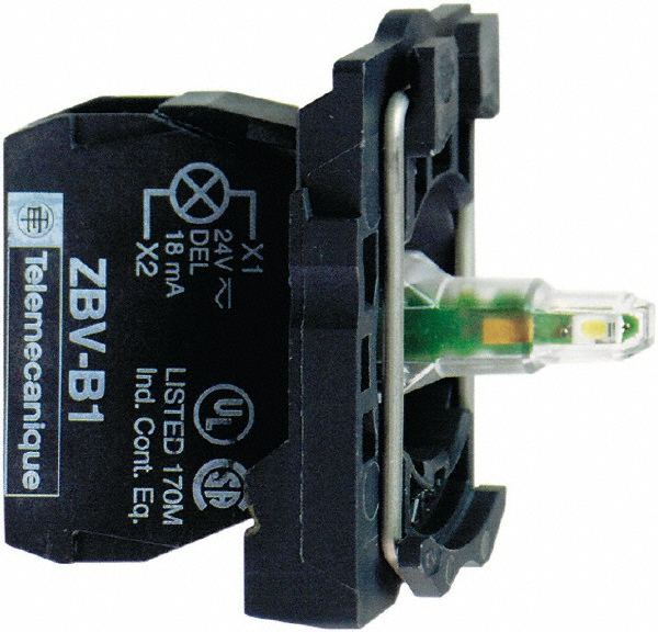 Schneider Electric 110-120 V White Lens LED Indicating Light - ZB5AV18G1