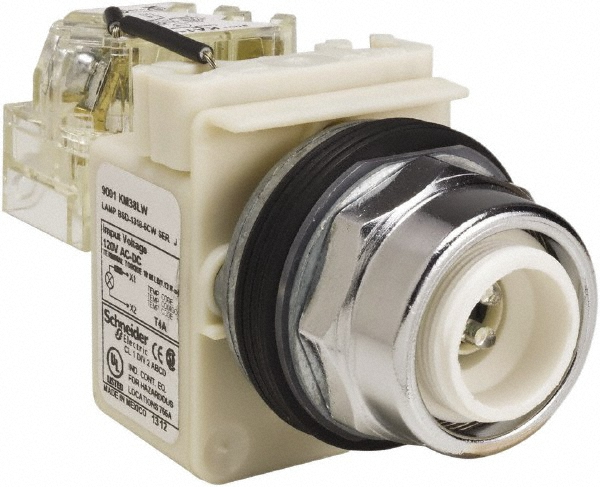Schneider Electric 120 VAC Blue Lens Indicating Light - 9001KT1L6