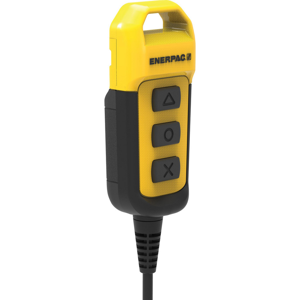 Enerpac Push-Button Control Stations: Control Station Type: Pendant; Number of Operators: 1; Legend Markings: No Legend; Switch Action: Push - CC132