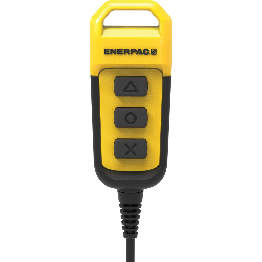 Enerpac Push-Button Control Stations: Control Station Type: Pendant; Number of Operators: 1; Legend Markings: No Legend; Switch Action: Push - CC132