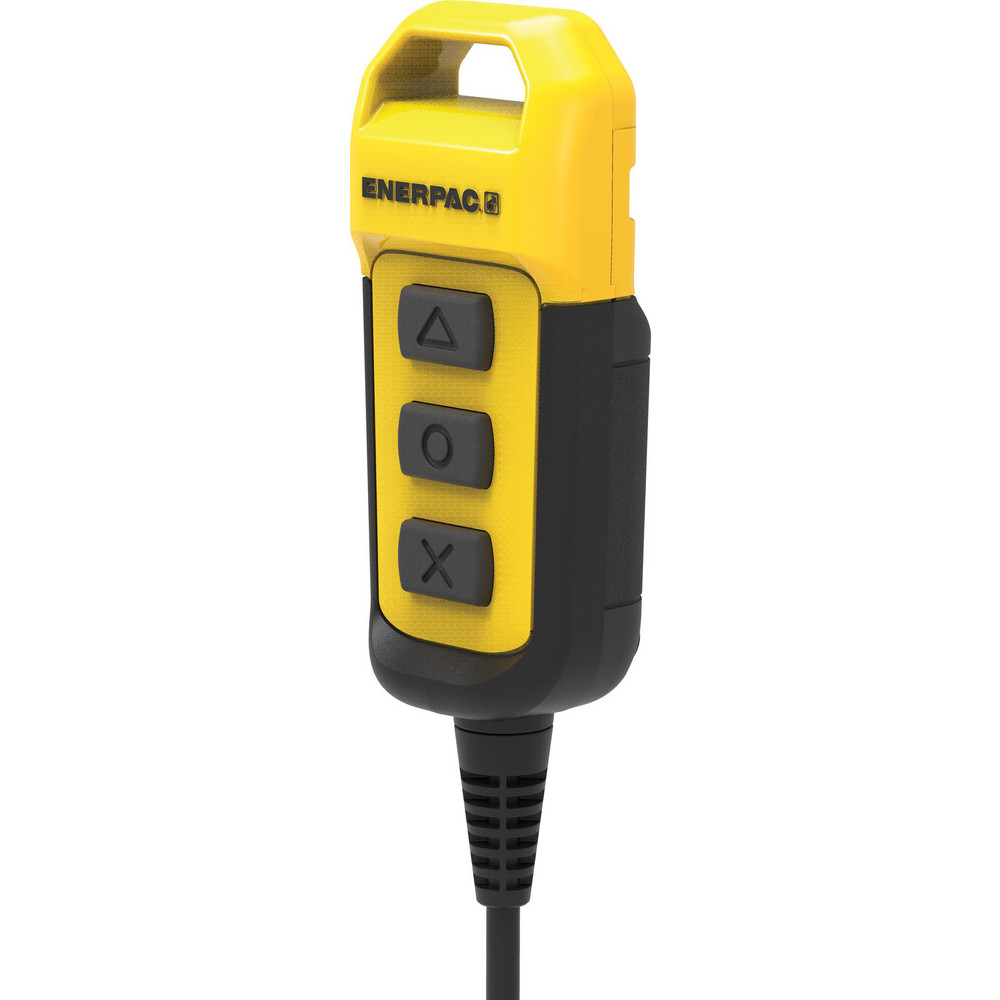 Enerpac Push-Button Control Stations: Control Station Type: Pendant; Number of Operators: 1; Legend Markings: No Legend; Switch Action: Push - CC132