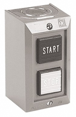 Enerpac Push-Button Control Stations: Control Station Type: Pendant; Number of Operators: 1; Legend Markings: No Legend; Switch Action: Push - CC132