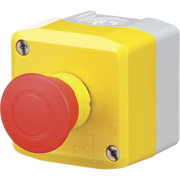 Enerpac Push-Button Control Stations: Control Station Type: Pendant; Number of Operators: 1; Legend Markings: No Legend; Switch Action: Push - CC132