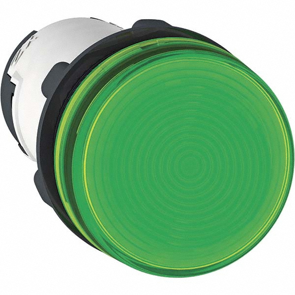 Schneider Electric 230 V Green Lens Incandescent Pilot Light - 9001KP7G9