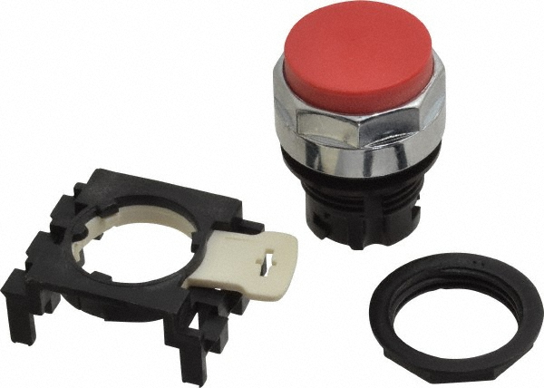 Schneider Electric Push-Button Switch: 30 mm Mounting Hole Dia, Momentary (MO) - 9001KR5R05H6