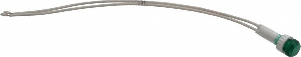 Eaton Cutler-Hammer 120 VAC/VDC Green Lens Incandescent Indicating Light - E22H3X10