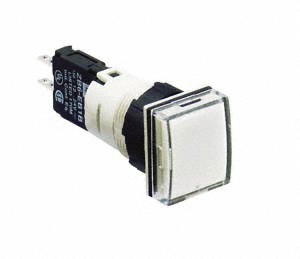 Schneider Electric 12-24 VAC/VDC White Lens LED Pilot Light - XB6CV1BB