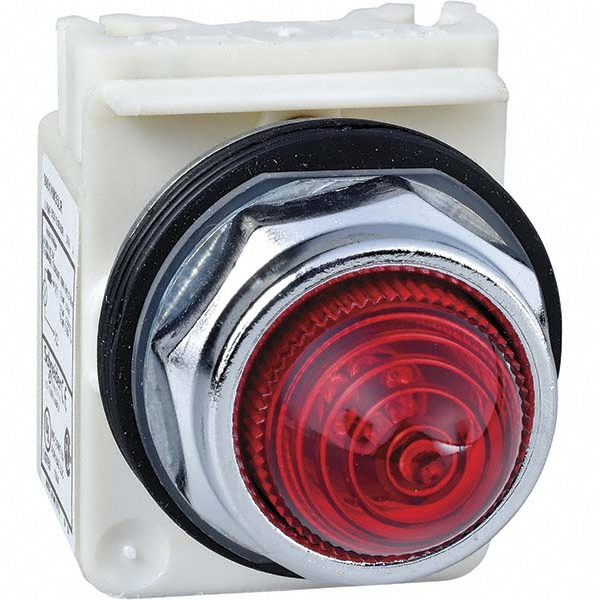 Schneider Electric 48 V Green Lens LED Pilot Light - 9001KP36LGG9