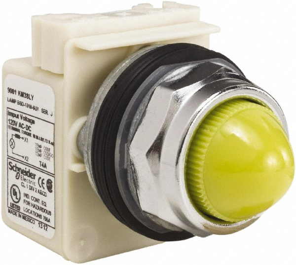 Schneider Electric 120 V Blue Lens LED Indicating Light - 9001KP38LLL31