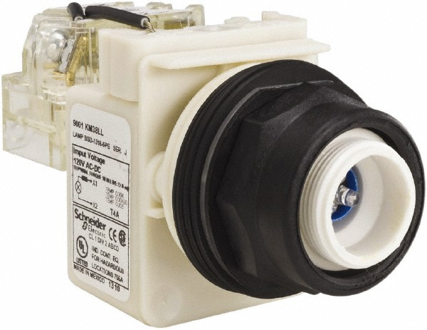 Schneider Electric 120 V Blue Lens LED Indicating Light - 9001KP38LLL31
