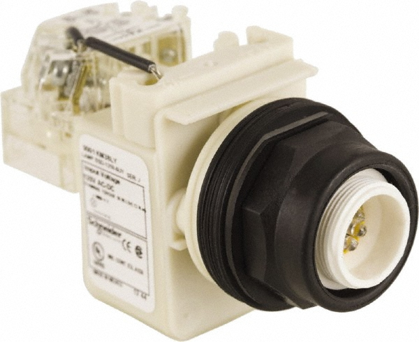 Schneider Electric 120 V Blue Lens LED Pilot Light - 9001SKT38LLL9
