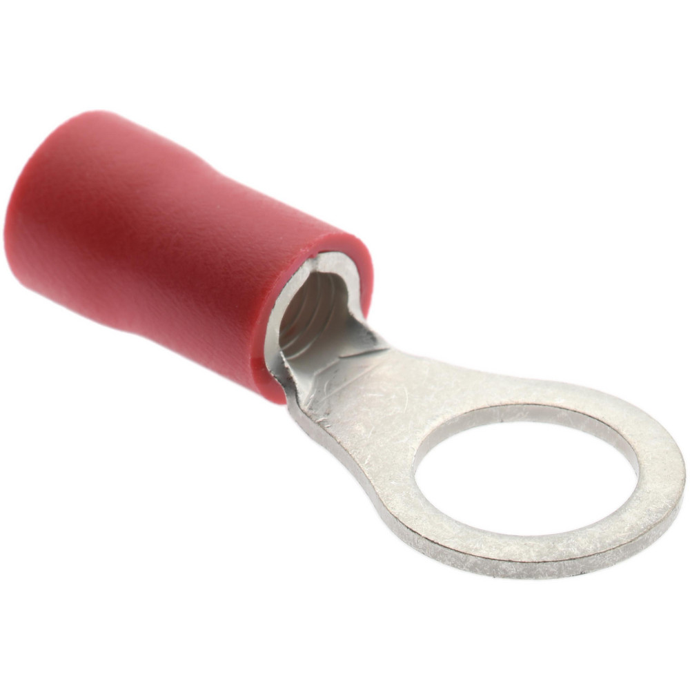 Thomas & Betts Square Ring Terminal: Non-Insulated, 8 AWG, Crimp Connection - 54104