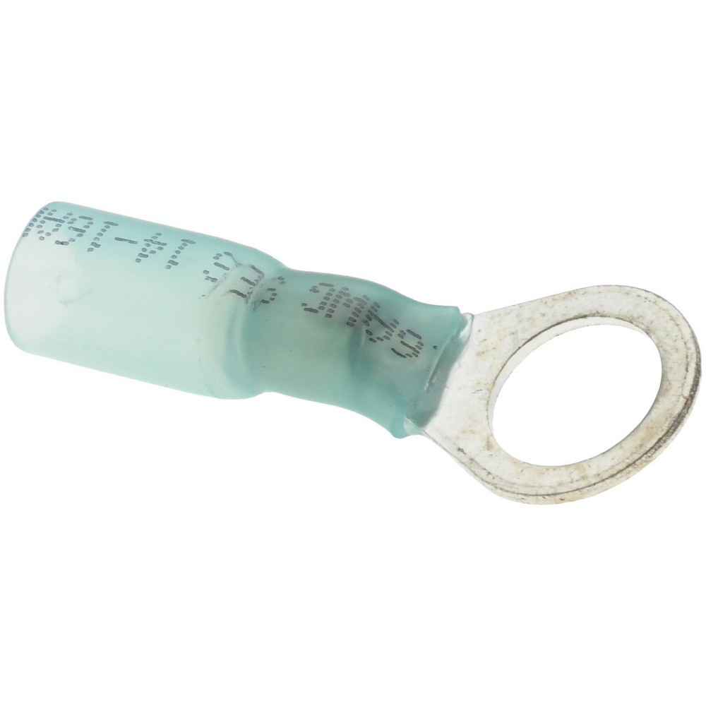 Value Collection Circular Ring Terminal: Partially Insulated, 12 to 10 AWG, Crimp Connection - BOW-23829-1