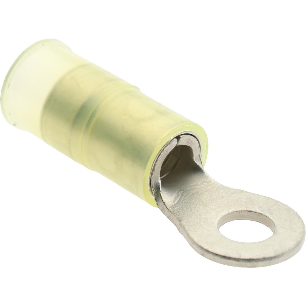 Value Collection Circular Ring Terminal: Partially Insulated, 12 to 10 AWG, Crimp Connection - RNYD5-3.7