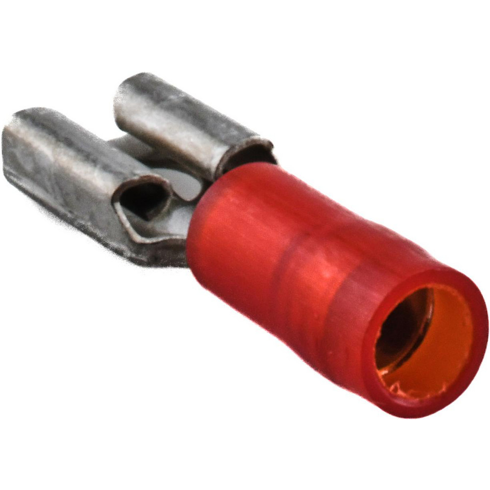 Value Collection Wire Disconnect: Female, Red, Nylon, 22-18 AWG, 1/4" Tab Width - BD-18390