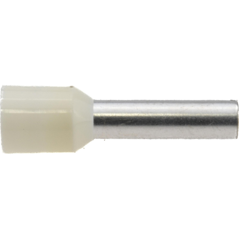 Value Collection Electrical Wire Ferrules; Insulation Type: Partially Insulated; Connection Type: Crimp; Compatible Wire Size (sq mm): 1.5 mm²; 16 AWG; Compatible Wire Size (AWG): 16; Pin Length: 0.472 in; 12.0 mm; Pin Length (mm): 12; Pin Dia: 1.7 mm; Overall Length: 18.5 mm; Insulation Material: Nylon - E1512-L-RED