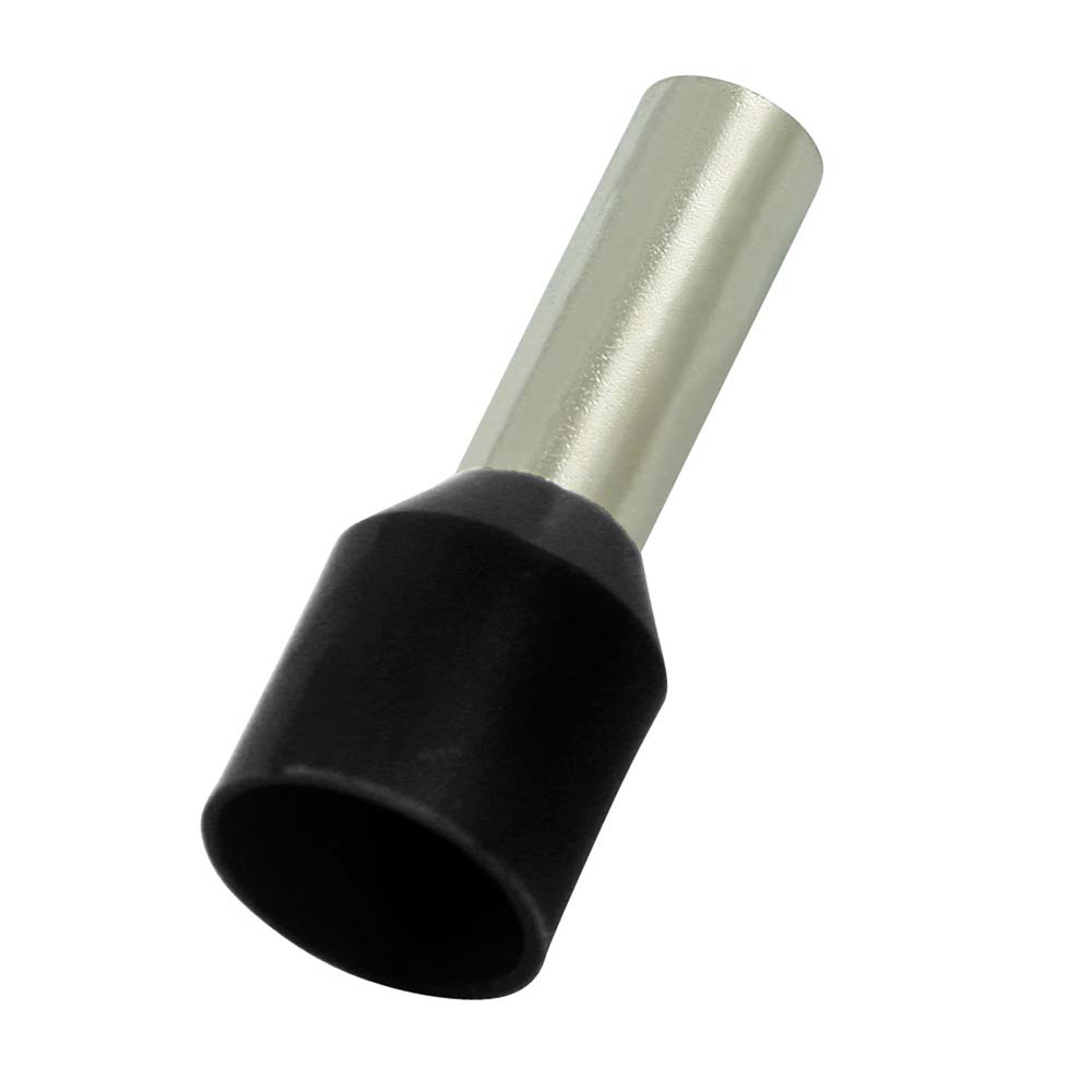 Value Collection Electrical Wire Ferrules; Insulation Type: Partially Insulated; Connection Type: Crimp; Compatible Wire Size (sq mm): 1.5 mm²; 16 AWG; Compatible Wire Size (AWG): 16; Pin Length: 0.472 in; 12.0 mm; Pin Length (mm): 12; Pin Dia: 1.7 mm; Overall Length: 18.5 mm; Insulation Material: Nylon - E1512-L-RED