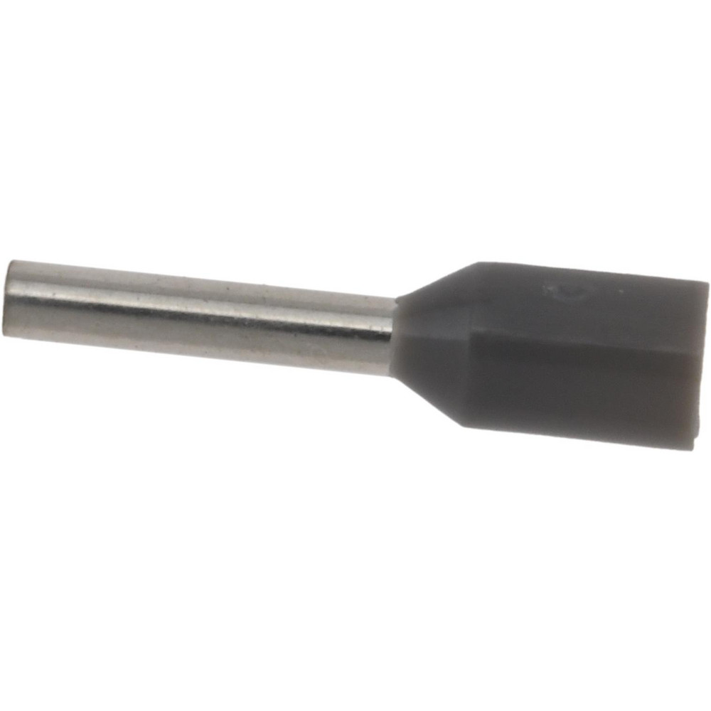 Value Collection Electrical Wire Ferrules; Insulation Type: Partially Insulated; Connection Type: Crimp; Compatible Wire Size (sq mm): 1.5 mm²; 16 AWG; Compatible Wire Size (AWG): 16; Pin Length: 0.472 in; 12.0 mm; Pin Length (mm): 12; Pin Dia: 1.7 mm; Overall Length: 18.5 mm; Insulation Material: Nylon - E1512-L-RED