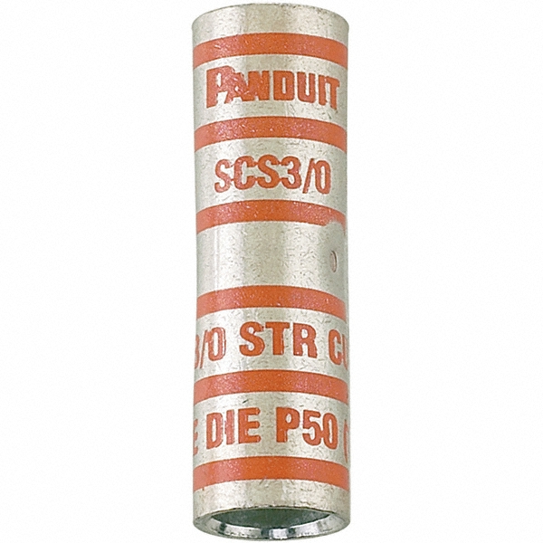 Thomas & Betts Butt Splice Terminal: Purple, 0000 (4/0) AWG Min, 0000 (4/0) AWG Max - 17278-TB