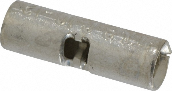 Value Collection Standard Fork Terminal: Yellow, Nylon, Partially Insulated, #6 Stud, Crimp - BD-18350
