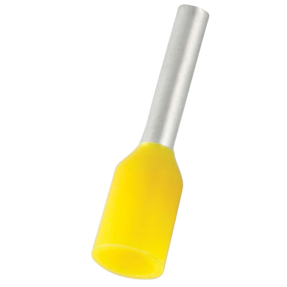 NSI Industries Wire Ferrules: Insulation Type: Non-Insulated; Connection Type: Crimp; Compatible Wire Size (sq mm): 10 AWG, 18; Pin Length: 0.374 in - SB1810-B