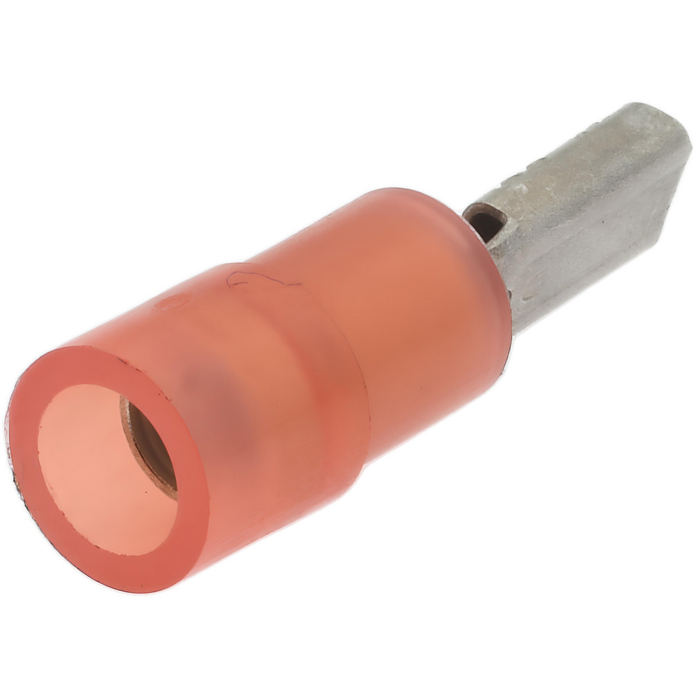 Value Collection Wire Disconnect: Female, Red, Nylon, 22-16 AWG, 0.11" Tab Width - FDNYD1-110(5)