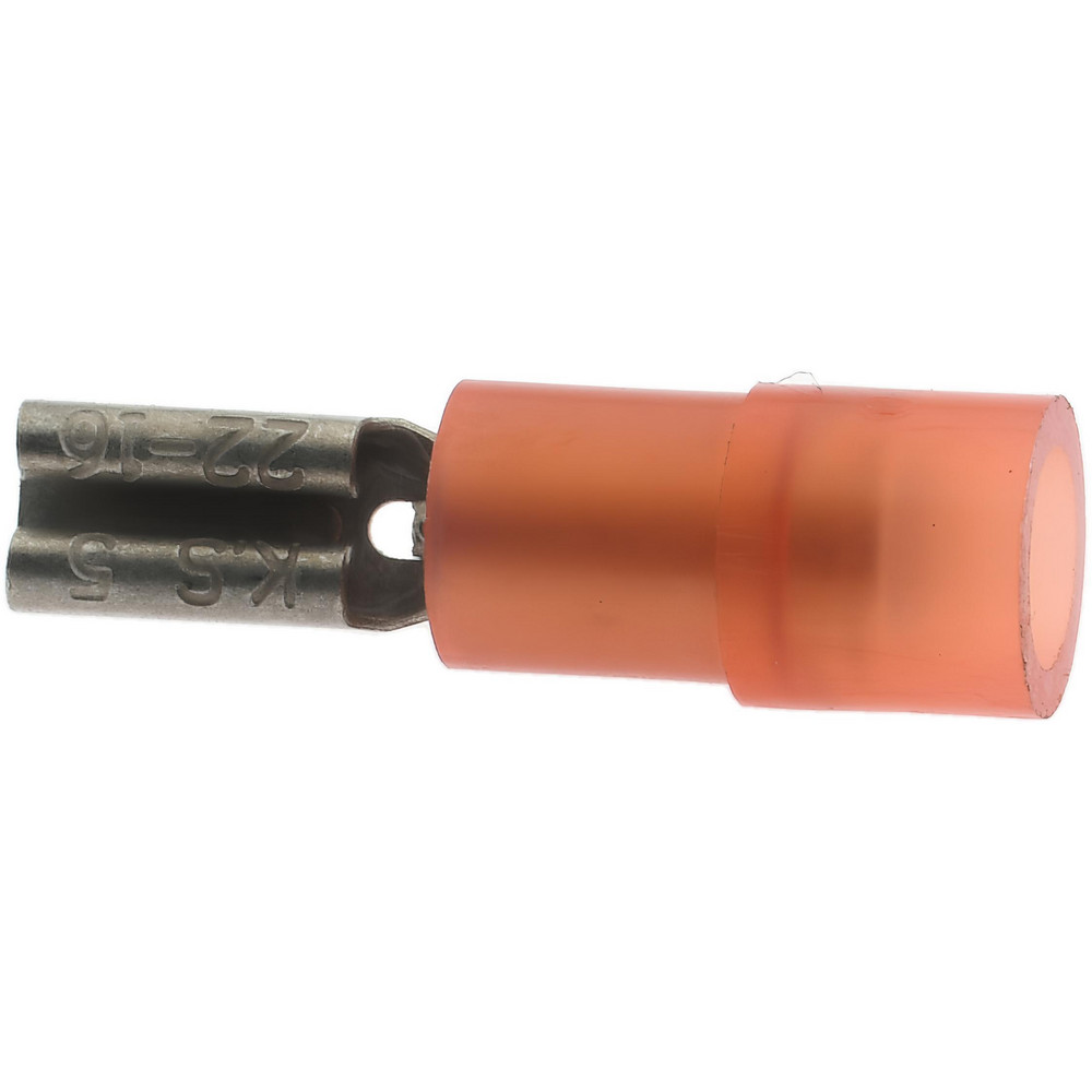 Value Collection Wire Disconnect: Female, Red, Nylon, 22-16 AWG, 0.11" Tab Width - FDNYD1-110(5)