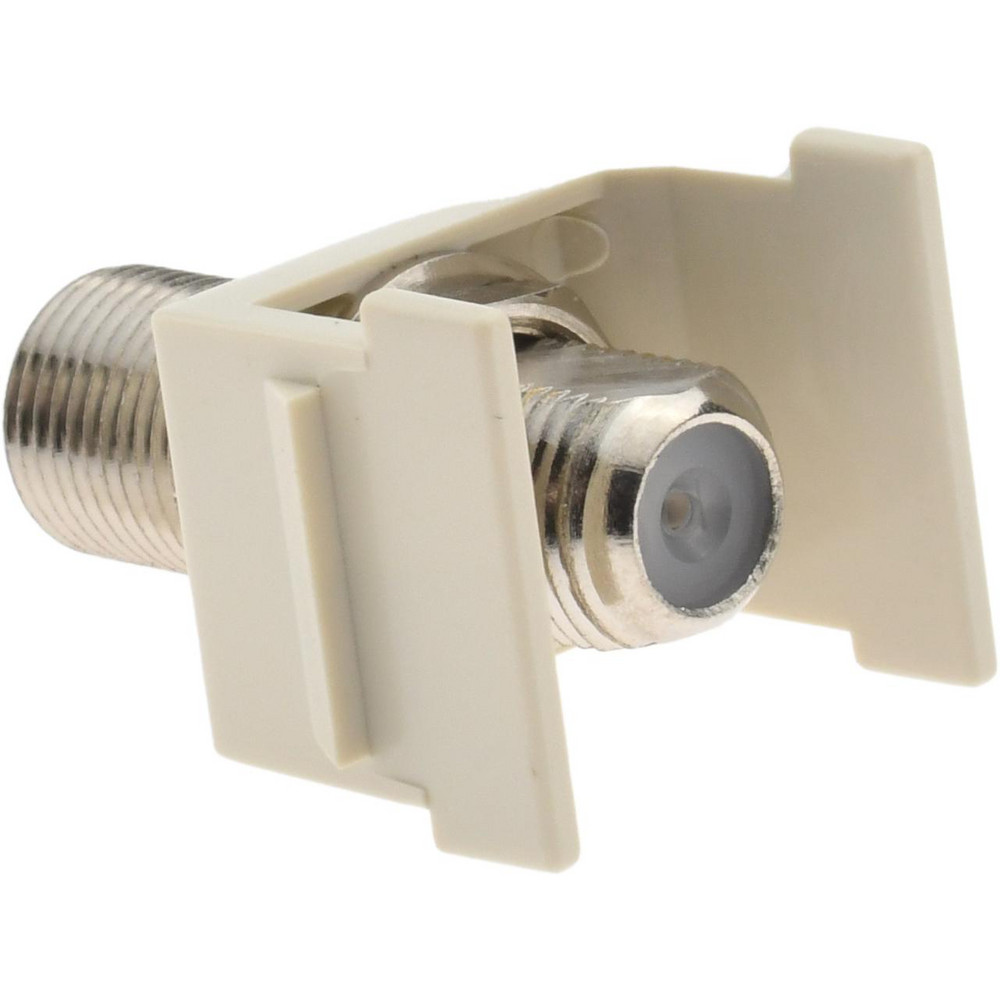 Hubbell Wiring Device-Kellems Coaxial Connectors: Connector Type: F; Termination Method: Compression; Compatible Coaxial Type: RG6; Impedance (Ohms): 100 - SFFX