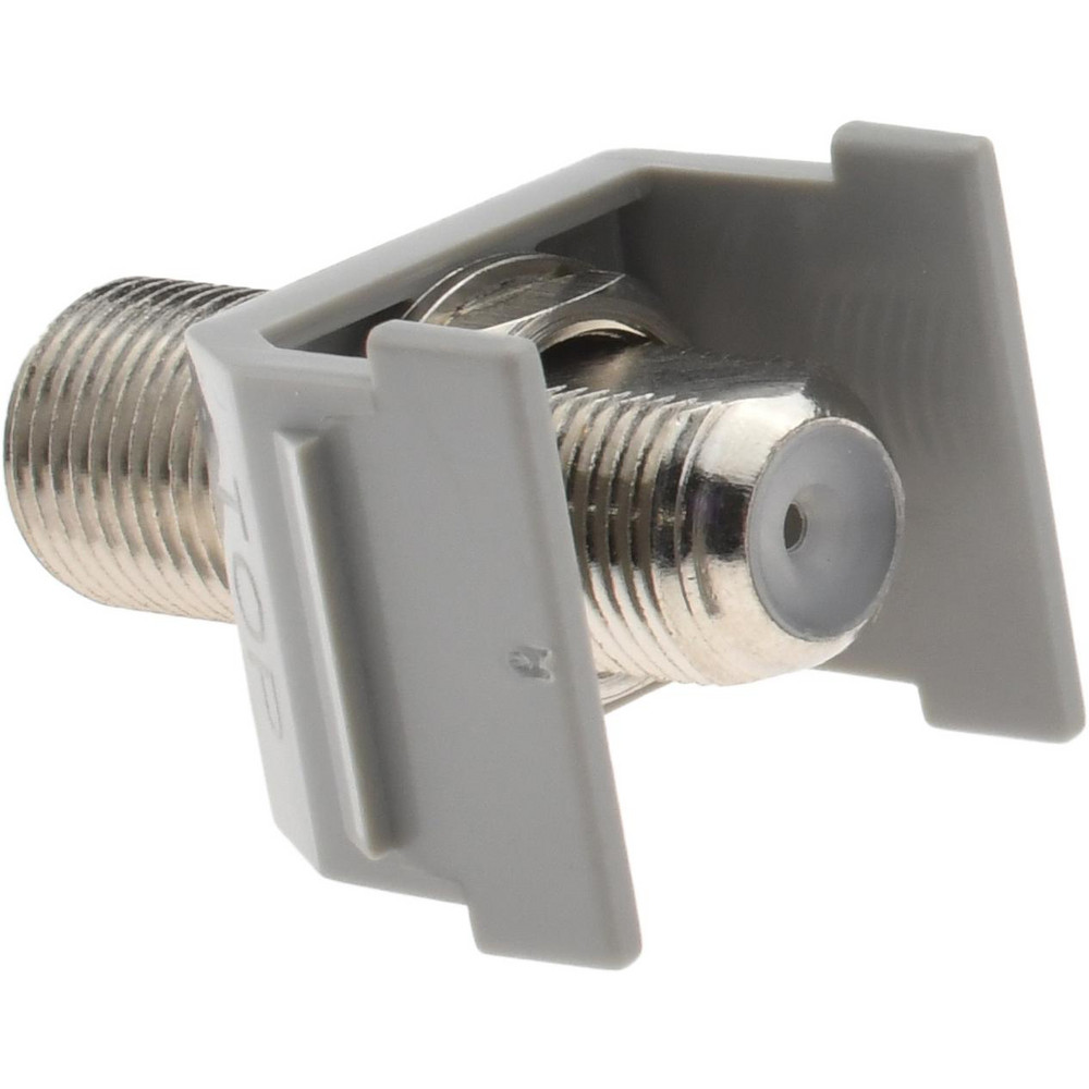 Hubbell Wiring Device-Kellems Coaxial Connectors: Connector Type: F; Termination Method: Compression; Compatible Coaxial Type: RG6; Impedance (Ohms): 100 - SFFGX