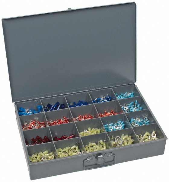 Value Collection Wire Connector & Terminal Kits: Kit Type: Twist-On Connector; Maximum Compatible Wire Size (sq mm): 18 AWG; Maximum Compatible Wire Size (AWG): 18 AWG; Minimum Compatible Wire Size: 18; Minimum Compatible Wire Size (AWG): 18; Minimum Compatible Wire Size (sq mm): 18 - 90/1419