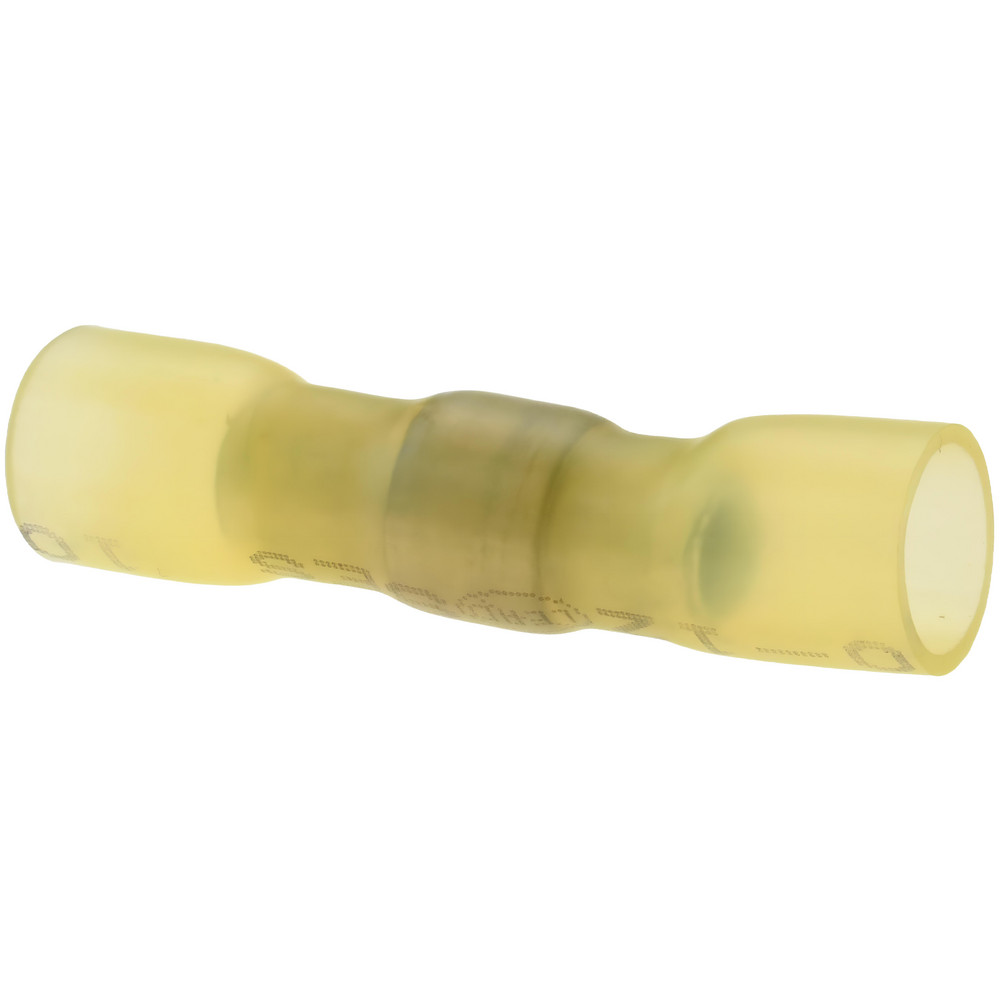 Value Collection Butt Splice Terminal: 12 AWG Min, 10 AWG Max, Partially Insulated, Nylon - Z4WCNYD5