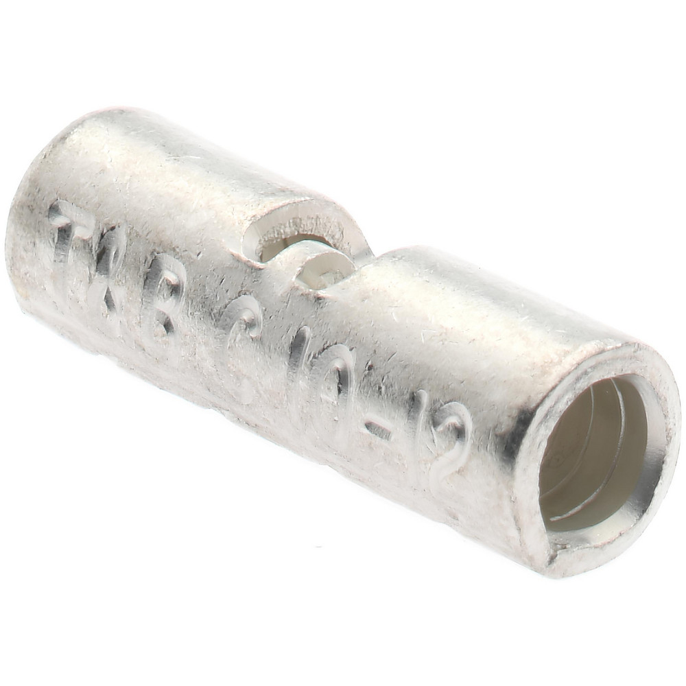 Value Collection Butt Splice Terminal: 12 AWG Min, 10 AWG Max, Partially Insulated, Nylon - Z4WCNYD5