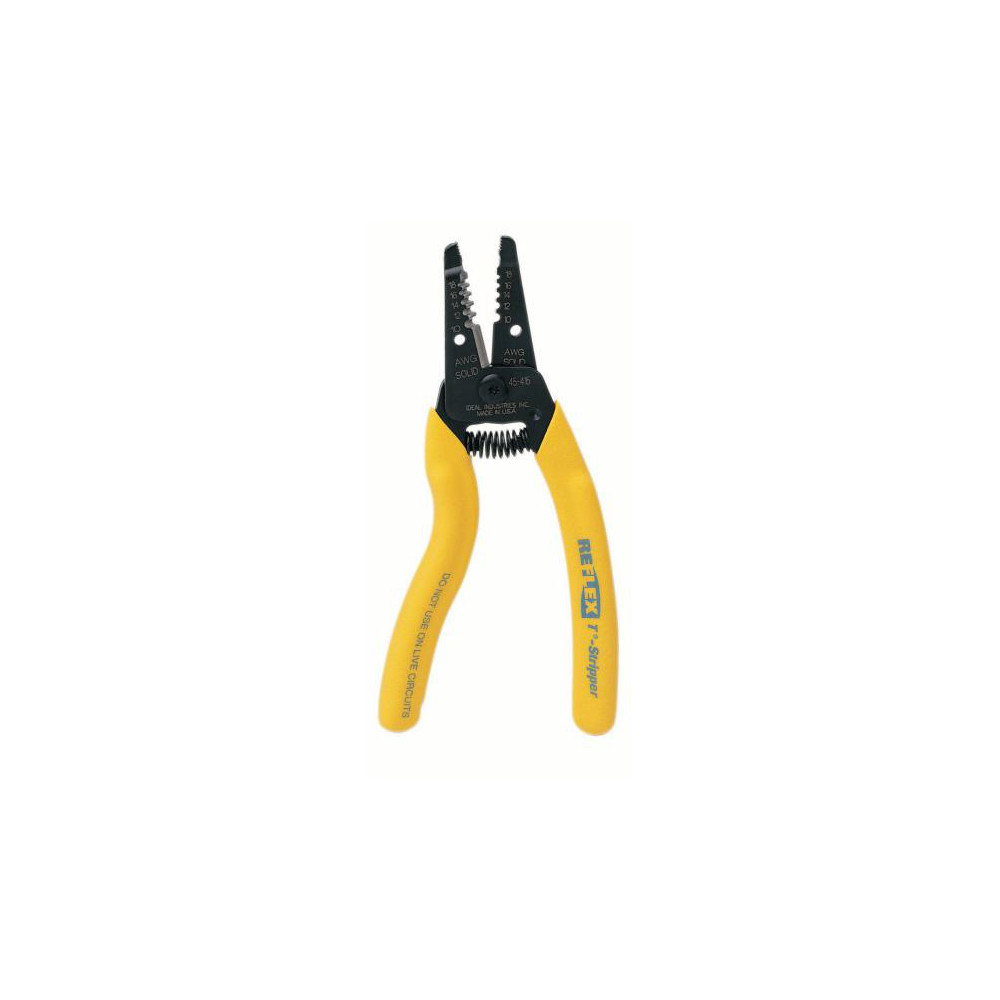 Ideal Circular Ring Terminal: Partially Insulated, 22 to 18 AWG, Crimp Connection - 83-2141