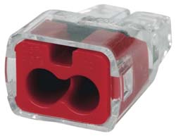 Ideal 10AWG 3 PORT 75/PK PUSH-IN WIRE CONNECTORS - 30-10L33