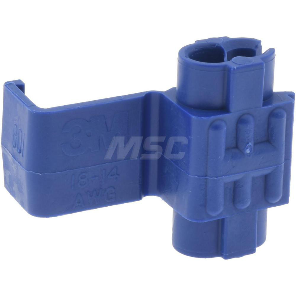 3M Quick Splice Connectors: Terminal Type: Tap, Run; Compatible Wire Size (AWG): 18-14 (Tap), 12-10 (Run) - 7100167058