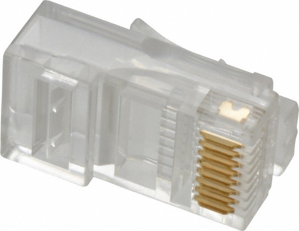 Ideal Modular Connectors: Connector Type: RJ45; Data Rating: Cat6; Number of Positions: 8 - 85-377