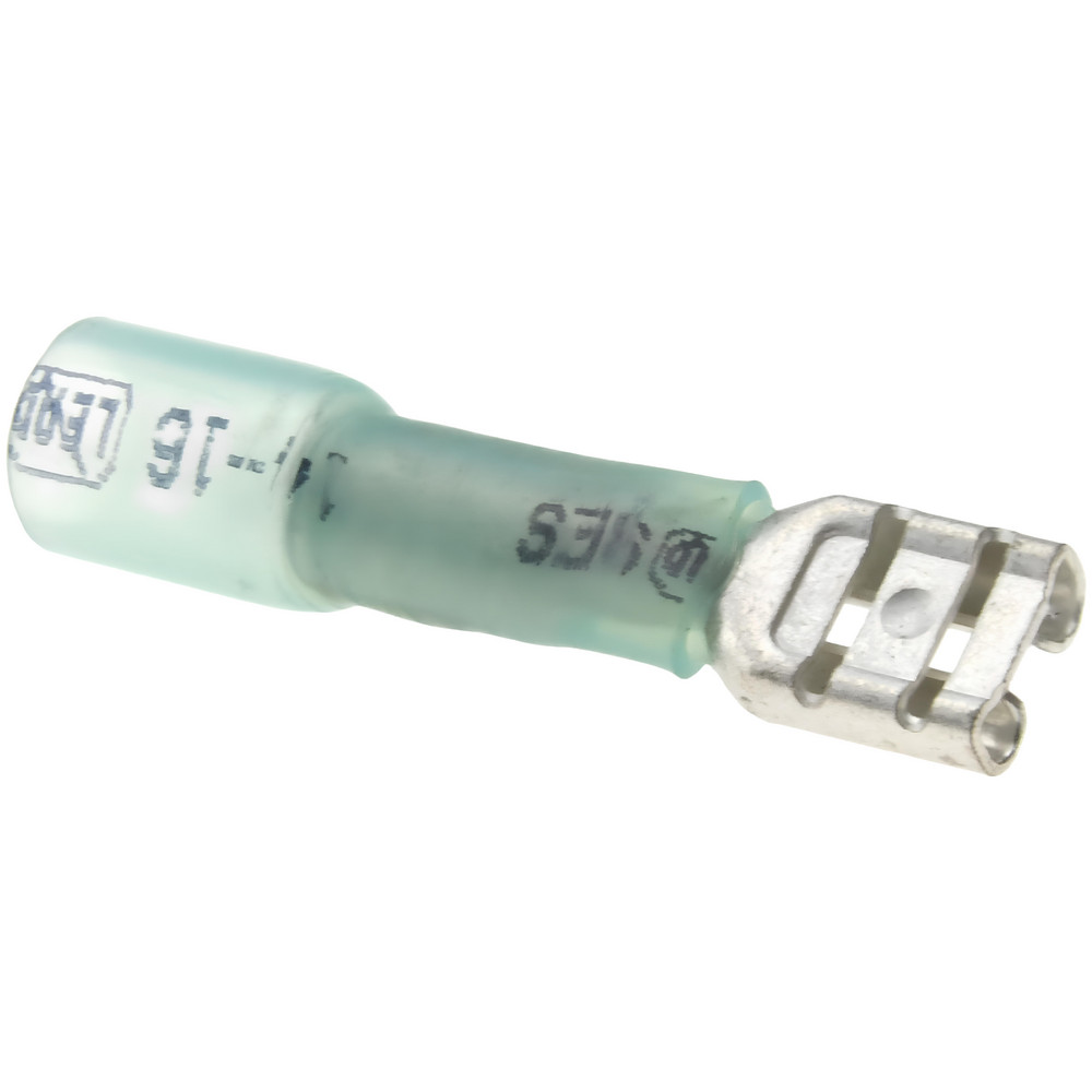 Made in USA 1/4" Wide, Heat Shrink & Polyolefin Insulation, Female Tab Terminal - MSC-23772-LF