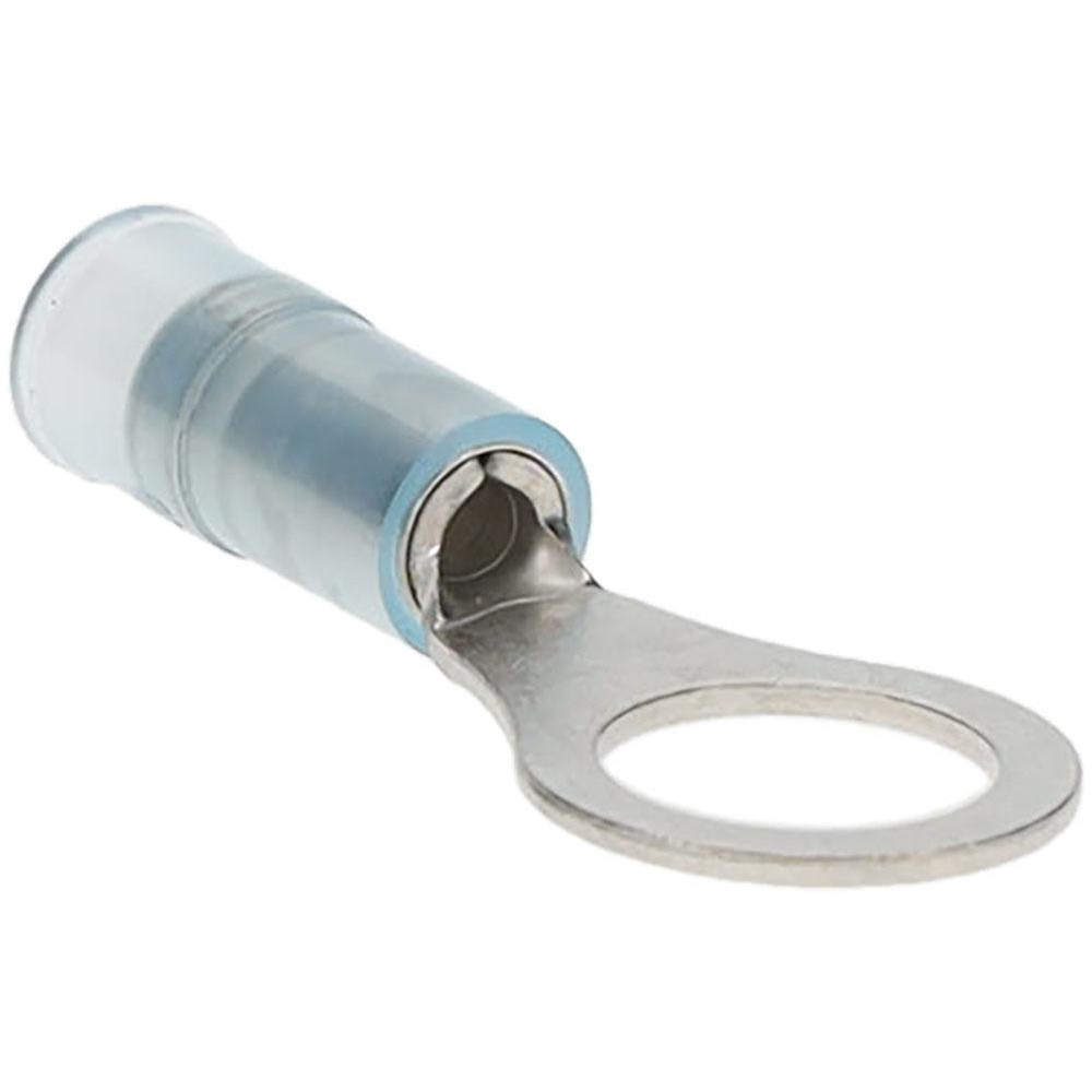 Value Collection Circular Ring Terminal: Partially Insulated, 16 to 14 AWG, Crimp Connection - ZRNYD2-12-HD