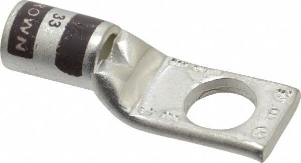 Thomas & Betts Square Ring Terminal: Non-Insulated, 1 to 2/0 AWG, Compression Connection - 31009