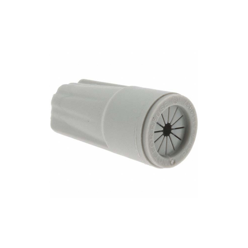 Value Collection Standard Twist-On Wire Connector: Gray, Watertight, 22-16 AWG - BD-23590