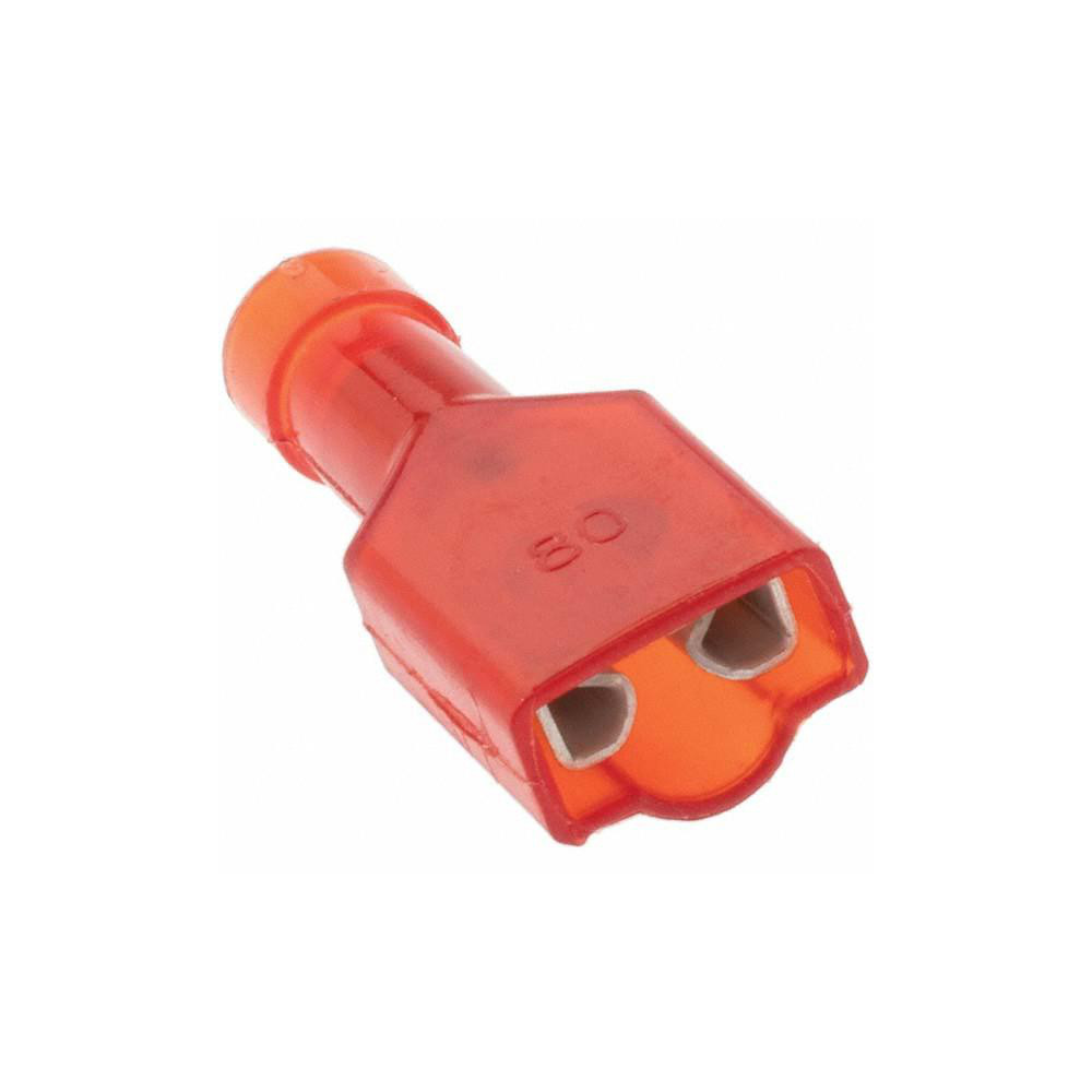Value Collection Wire Disconnect: Female, Red, Nylon, 22-18 AWG, 1/4" Tab Width - BD-18380