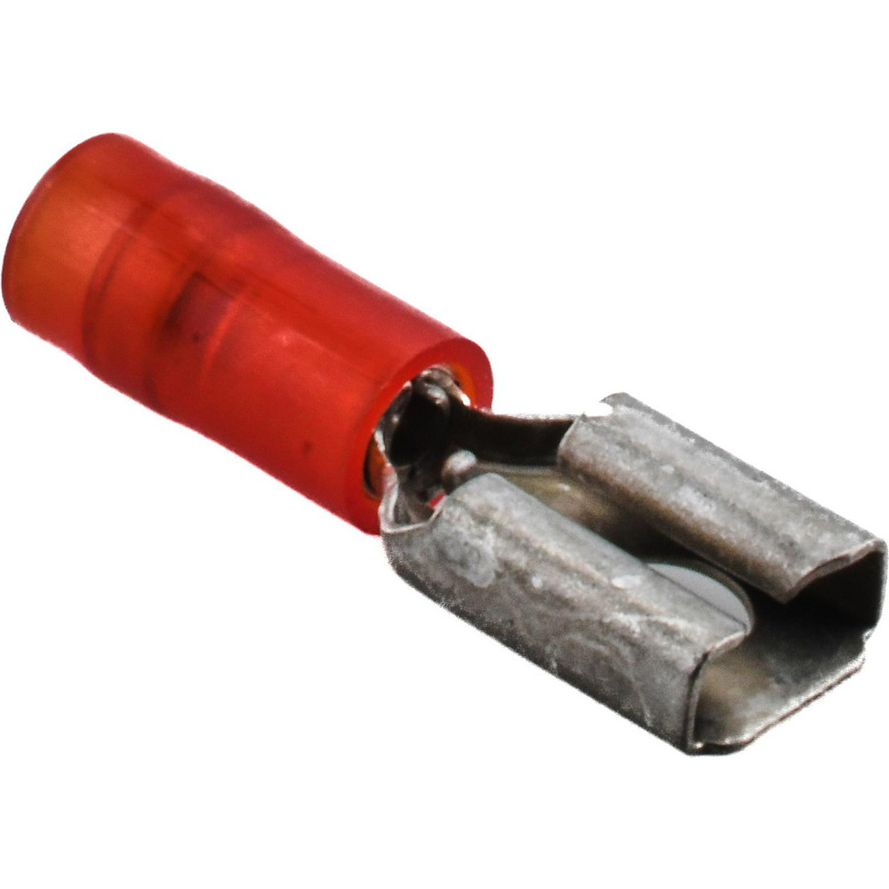 Value Collection Wire Disconnect: Female, Red, Nylon, 22-18 AWG, 1/4" Tab Width - BD-18380