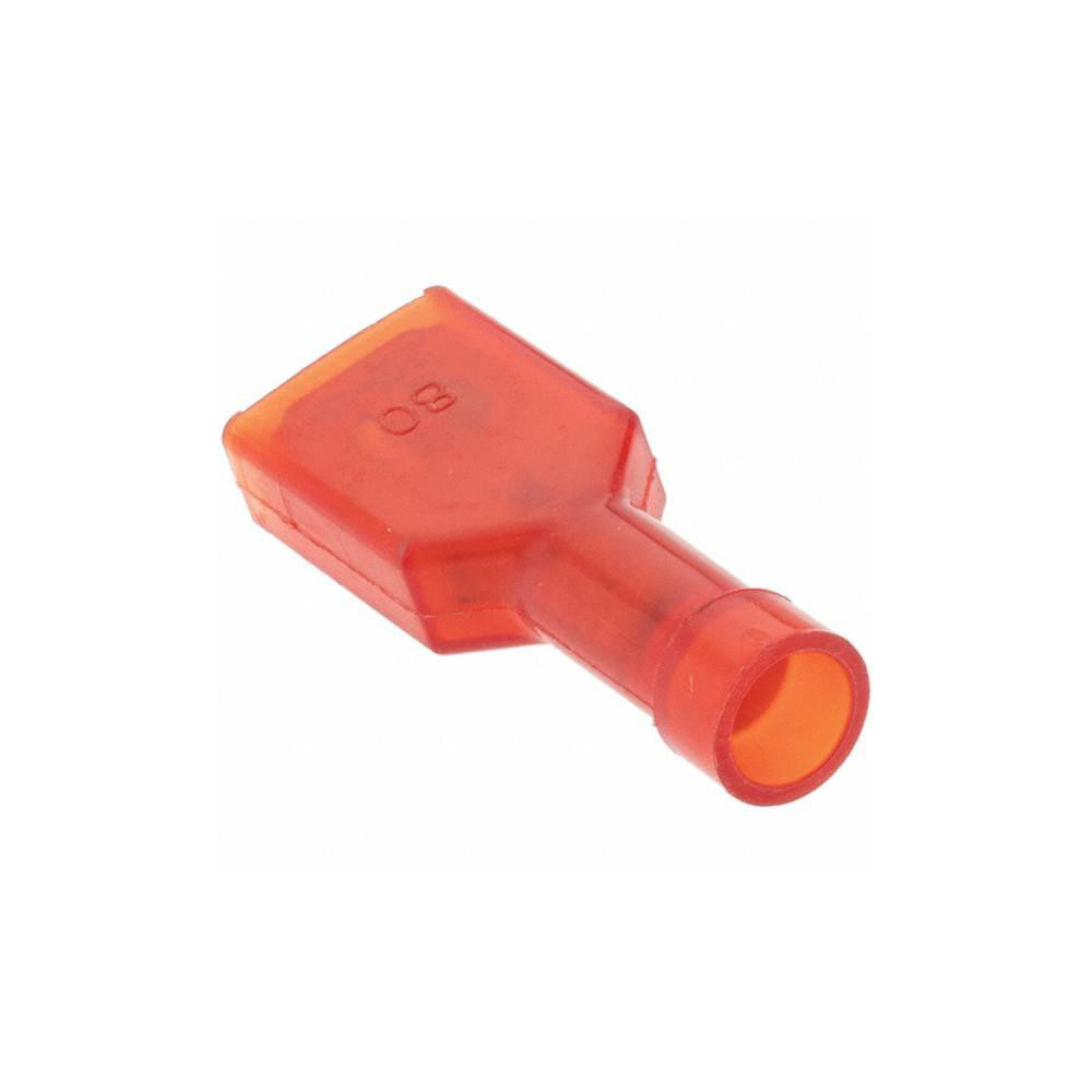 Value Collection Wire Disconnect: Female, Red, Nylon, 22-18 AWG, 1/4" Tab Width - BD-18380